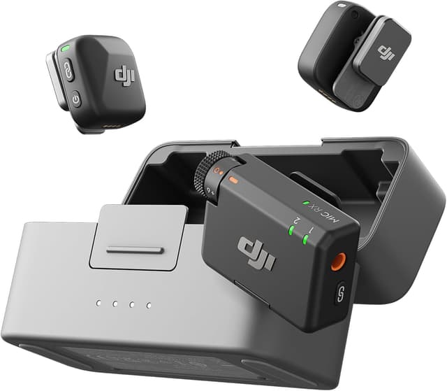 DJI Mic Mini — 2 TX + 1 RX + estuche