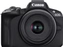 Canon EOS R50 + RF-S 18–45mm IS STM — negro