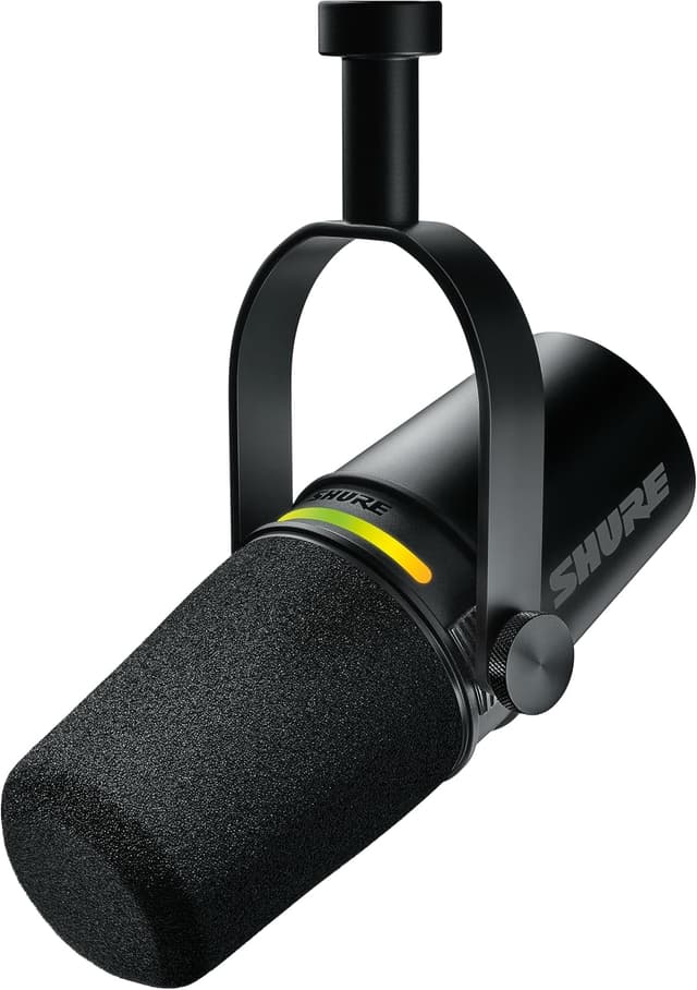 Shure MV7+ — negro